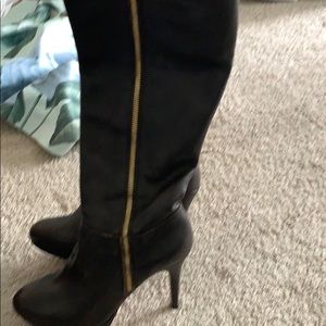 Vince Camuto brown knee-high boots